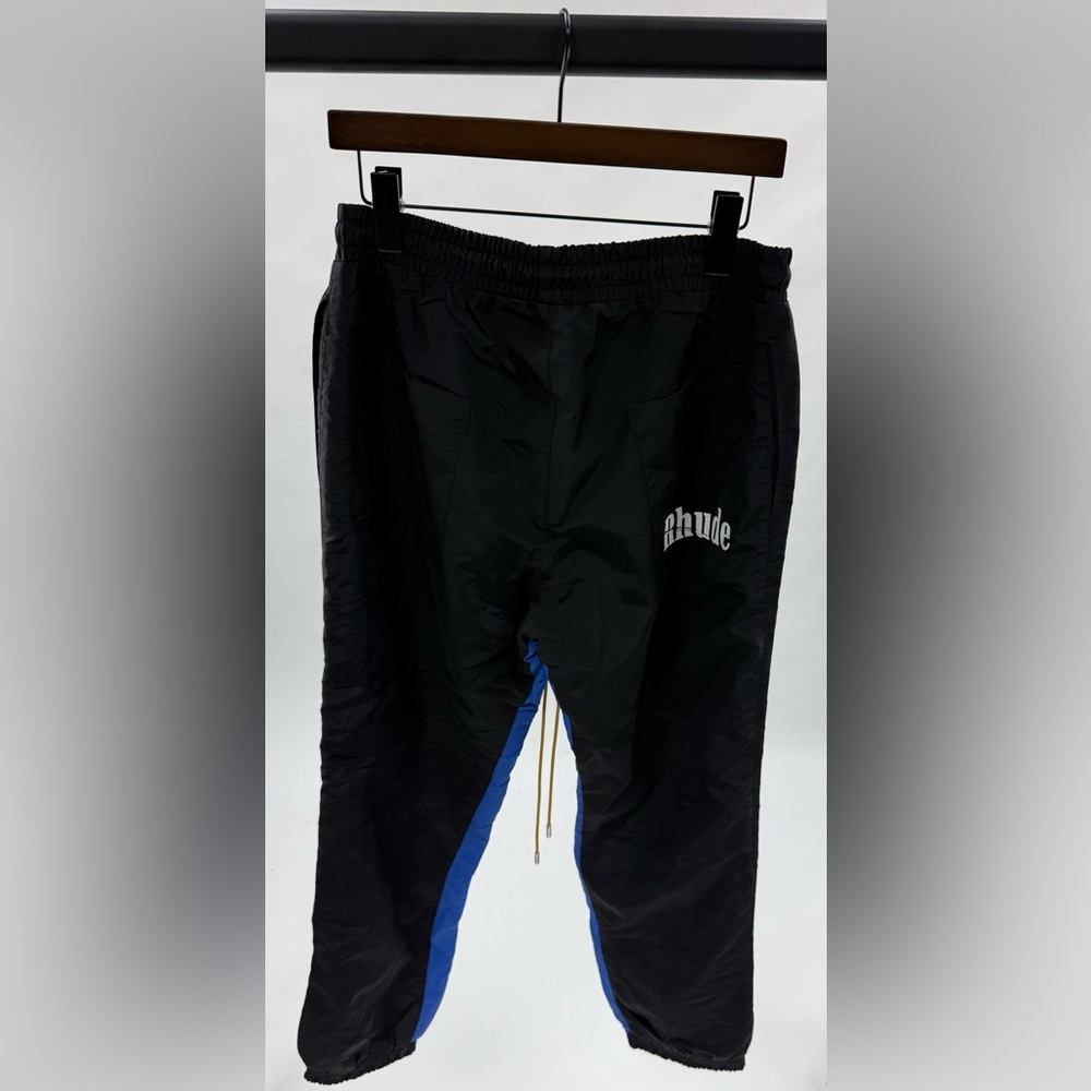 Rhude Black and Royal Track Pants - Picture 4 of 5